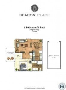 Beacon Place Statesboro, Statesboro Apartments, 1 bed 1 bath, 735 sq ft